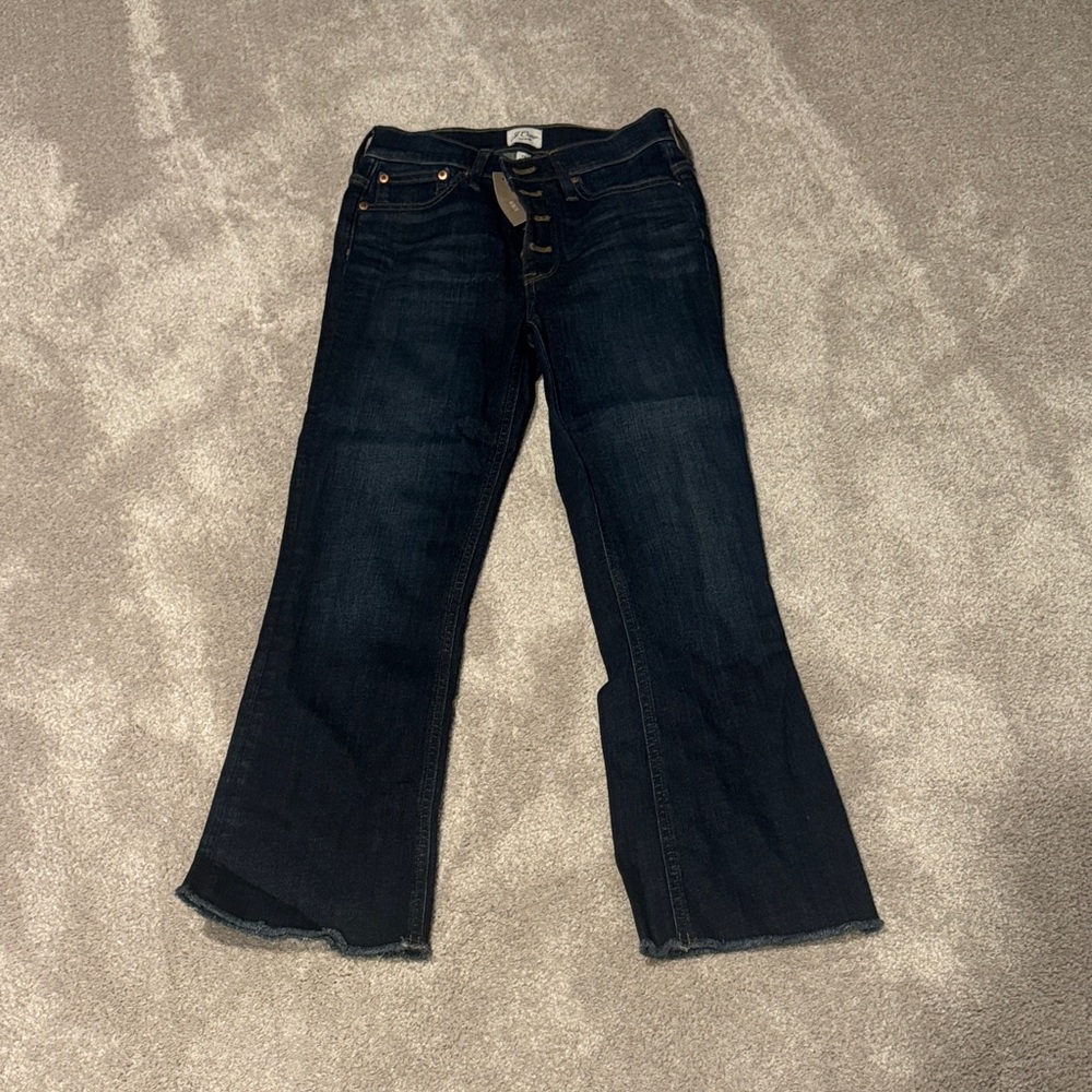 J. Crew Dark Blue Women's Bootcut Jeans